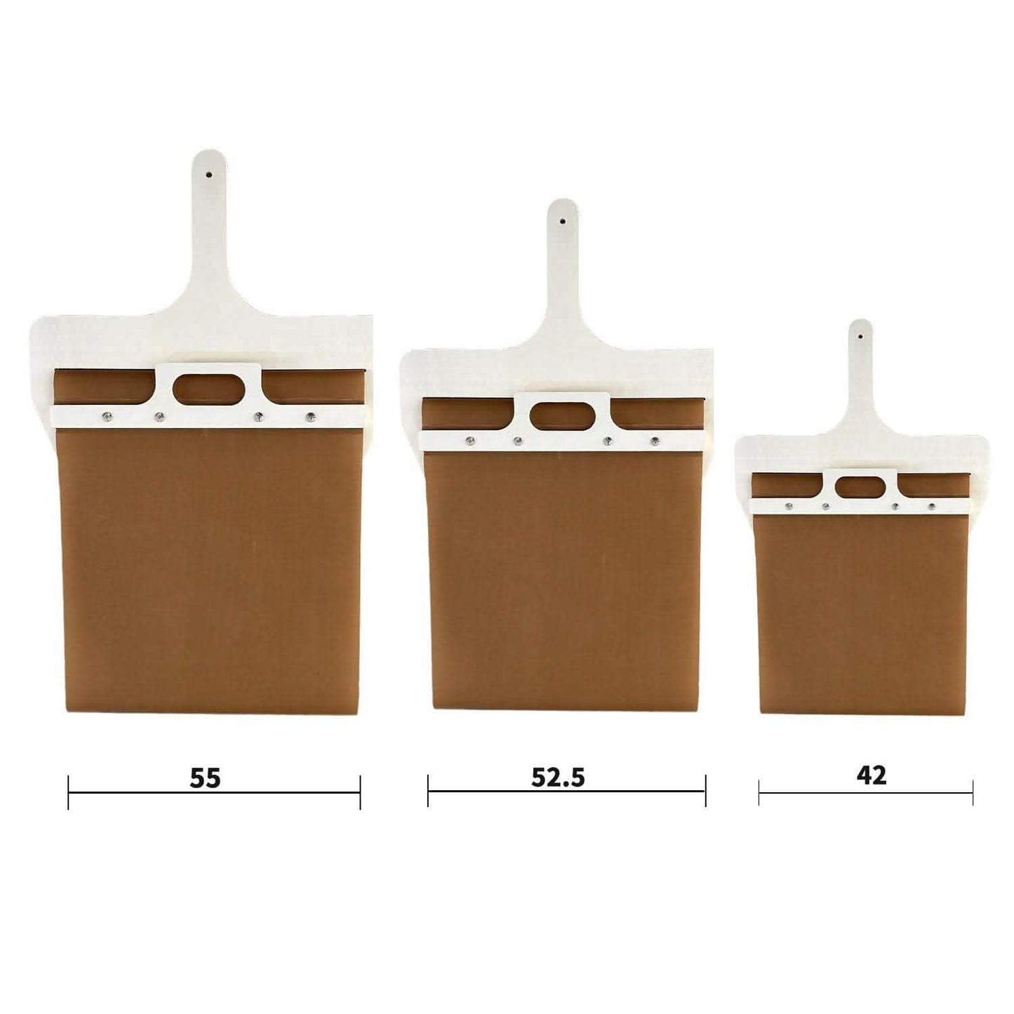 Sliding Pizza Peel Set - 3 Sizes Wooden Handle Transfer - Vezir