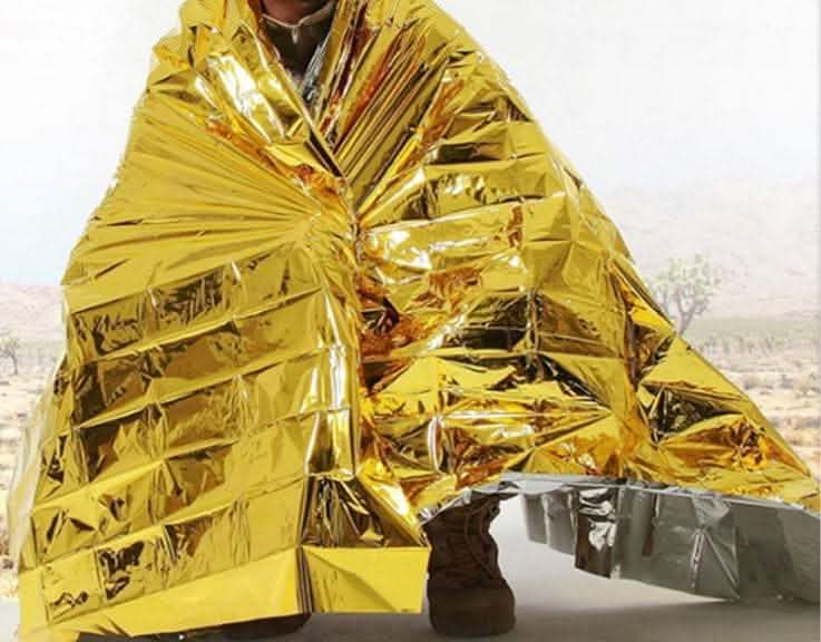Emergency Survival Blanket - Hypothermia Lifesaving Field Blanket - Vezir