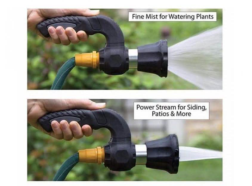 Mighty Power Hose Nozzle - High-Pressure Garden Car Washer - Vezir