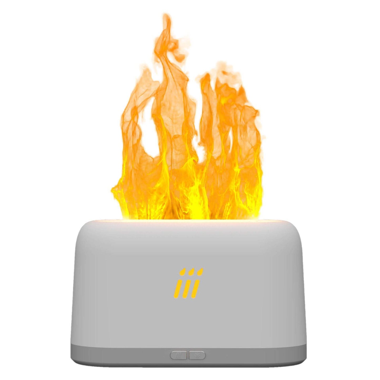 Flame Aroma Diffuser - Ultrasonic Mist Maker LED Lamp - Vezir