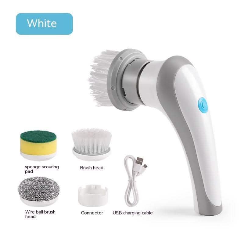 4-in-1 Electric Cleaning Brush - Spinning Scrubber Handheld - Vezir