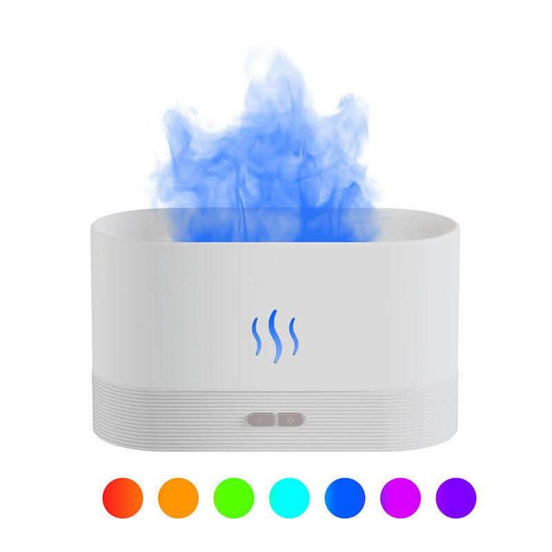Flame Light Aroma Diffuser - Mist Humidifier with Auto-Off - Vezir