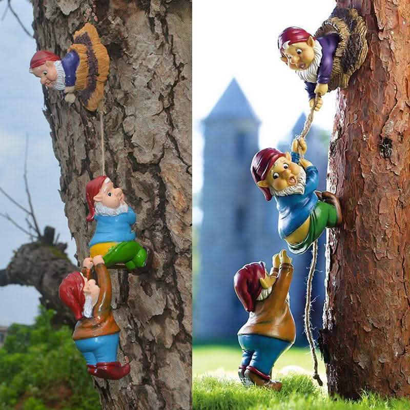 Elephant Family Figurines - 3-Piece Resin Home Decoration - Vezir