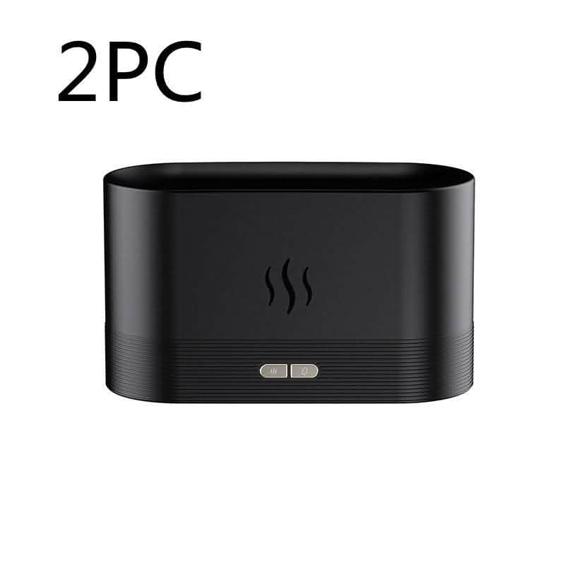 Flame Light Aroma Diffuser - Mist Humidifier with Auto-Off - Vezir