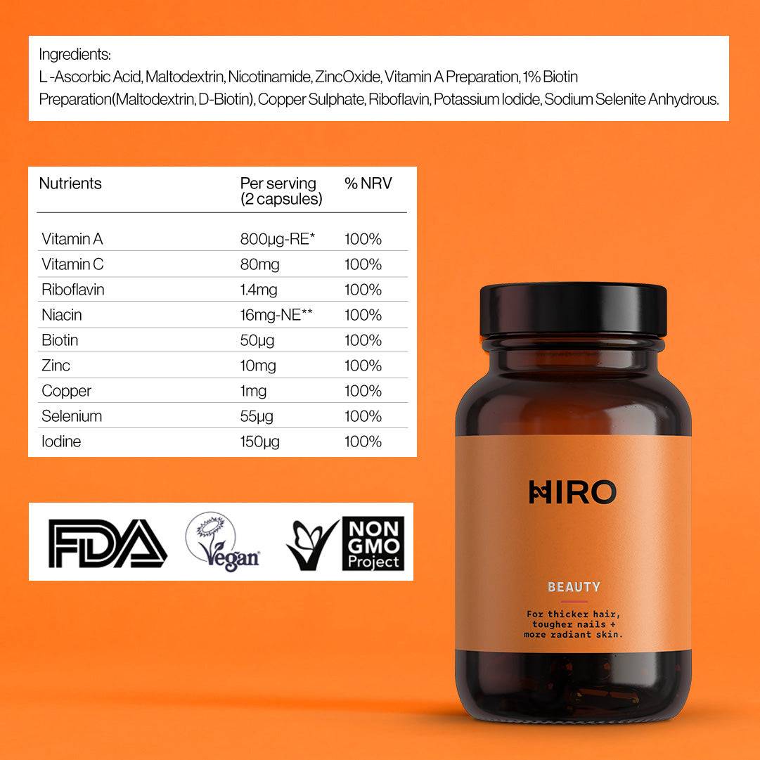 Vegan Collagen Supplement for Healthy Skin, Hair, Nails