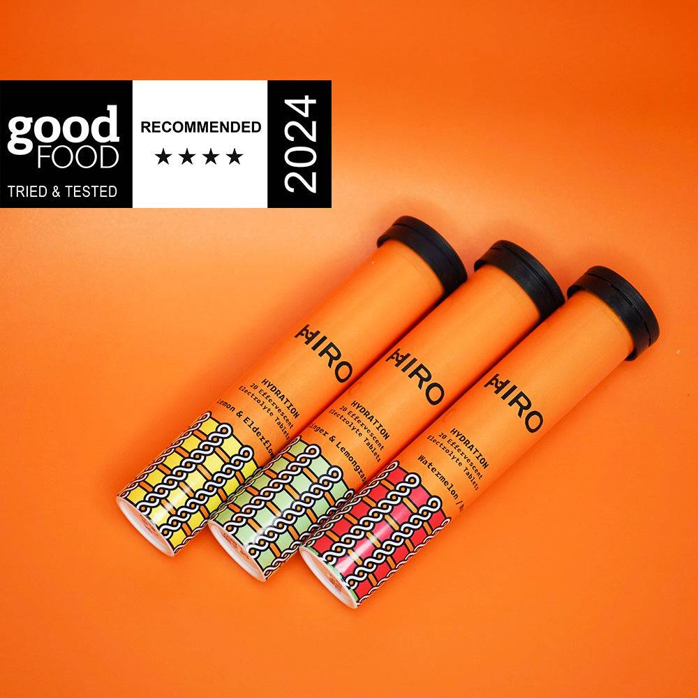 Ginger & Lemongrass Electrolyte Tablets Triple Pack