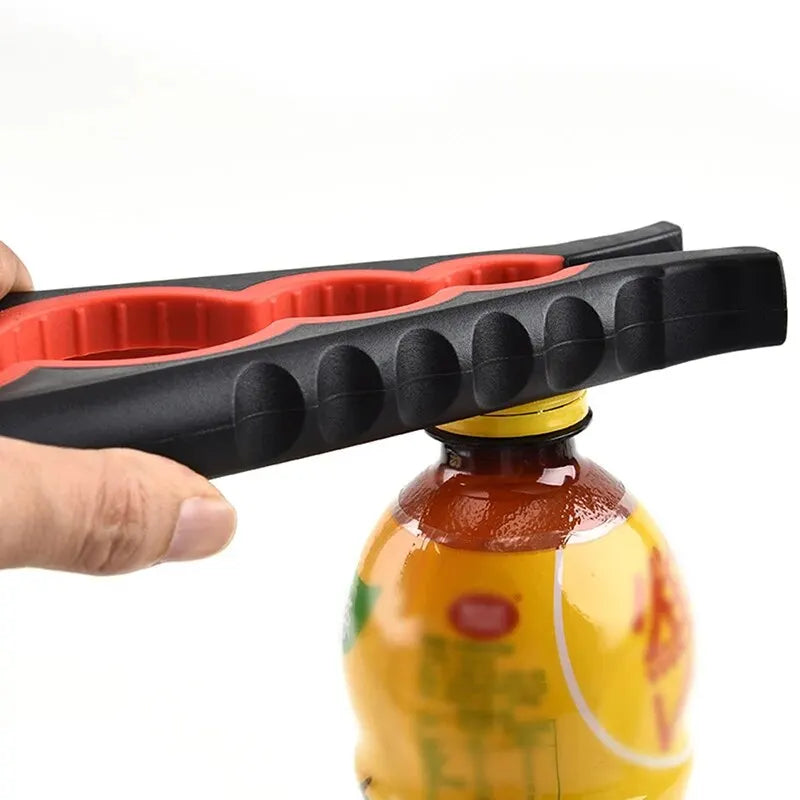 4-in-1 Multi-Function Jar & Bottle Opener – Easy Grip Kitchen Tool