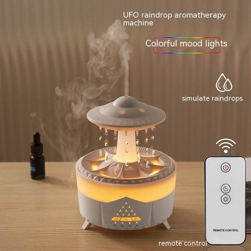 UFO Raindrop Humidifier - USB Aromatherapy Air Diffuser - Vezir