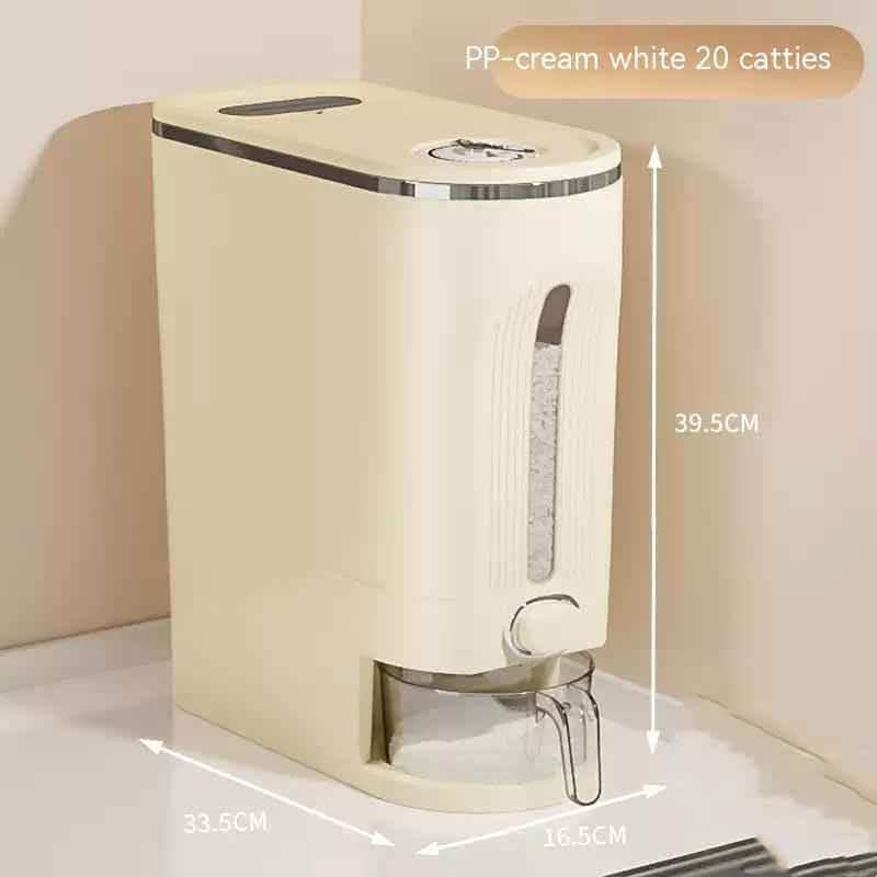 RiceSafe Premium Storage Container - Smart Freshness Technology - Vezir
