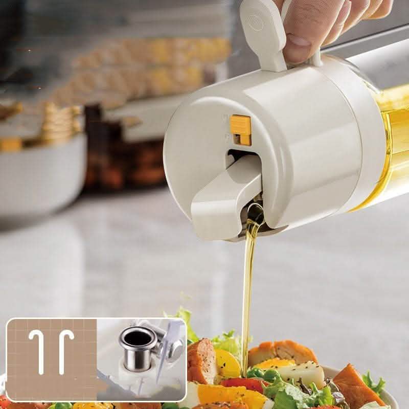 2-in-1 Oil Sprayer Bottle - BBQ Cooking Oil Dispenser - Vezir