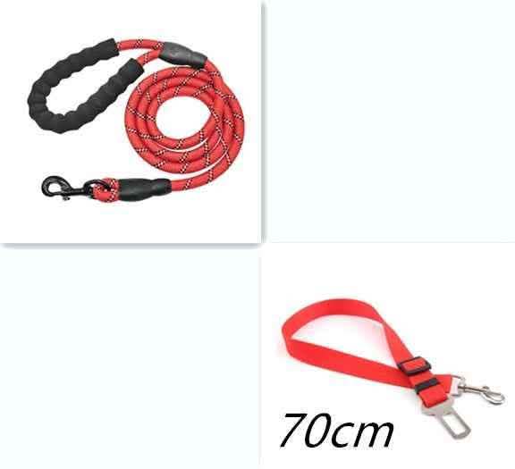 Reflective Dog Leash - Nylon Pet Training Rope for All Sizes - Vezir