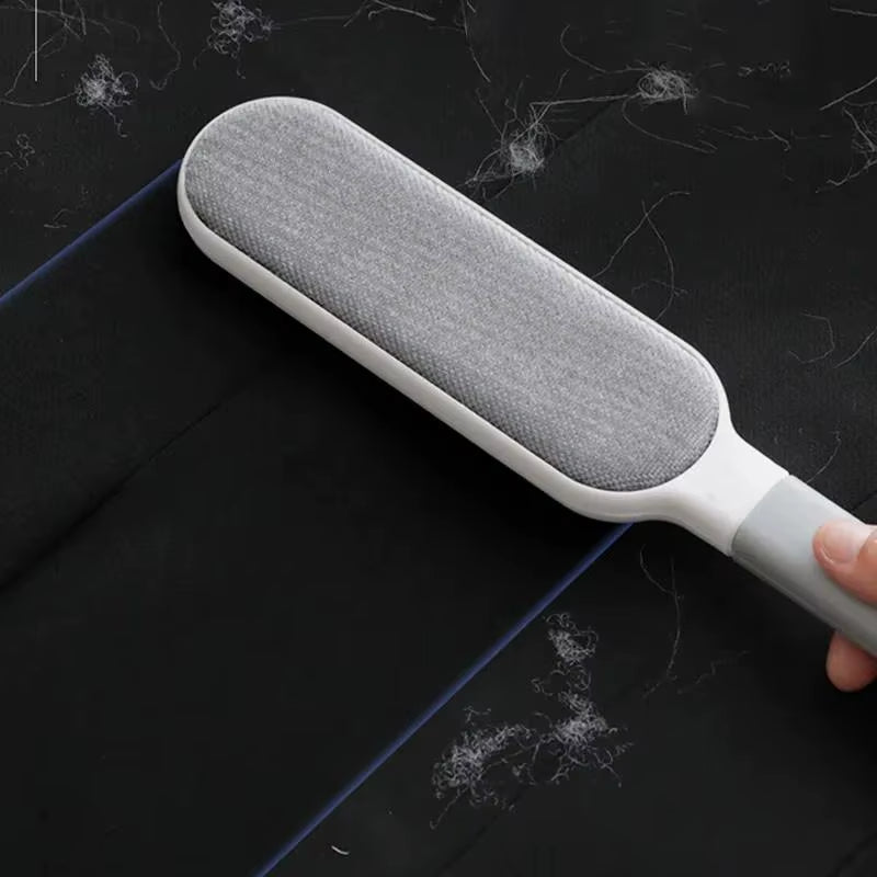 Double-Sided Pet Hair Remover, Manual Electrostatic Sticky Lint Brush, for Cat, Clothing, Sofa, Furniture, Carpet Cleaning