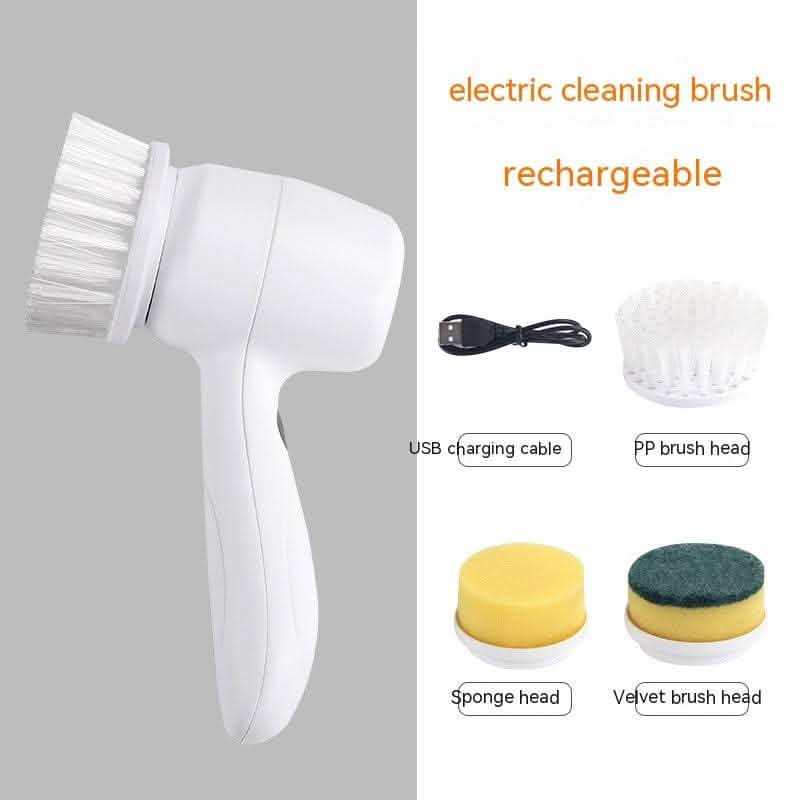 4-in-1 Electric Cleaning Brush - Spinning Scrubber Handheld - Vezir