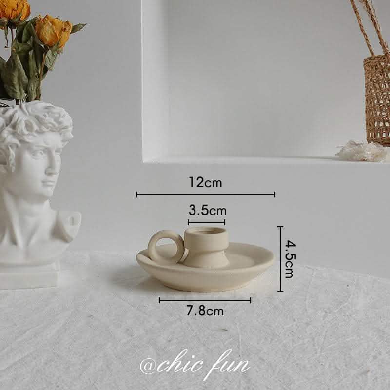 Simplicity Ceramic Vase - Dry Flower Arrangement Home Decor - Vezir