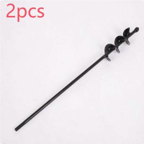 Rechargeable Garden Auger Drill Bit - Twist Pit Digging Tool - Vezir