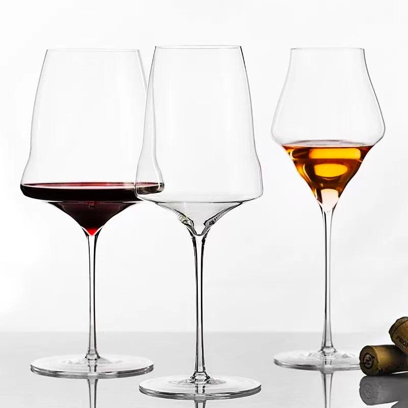 Josephinen Style Luxury Superior Quality Crystal Wine Glass 0.5Mm Extremely Thin Handmade Flawless Champagne Cup