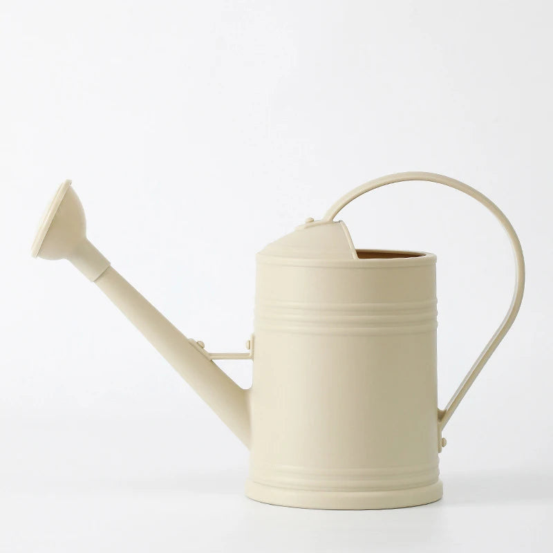 Elegant 2L Long Spout Watering Can – Minimalist Design for Indoor & Outdoor Plants Beige