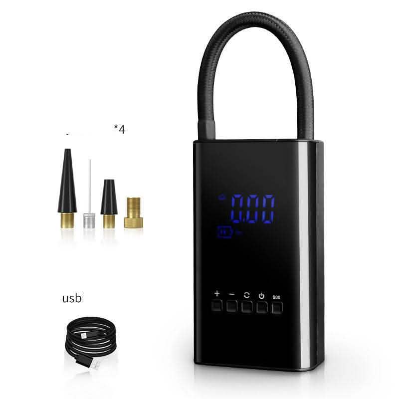 Smart Wireless Digital Inflator - Mini Portable Car Pump - Vezir