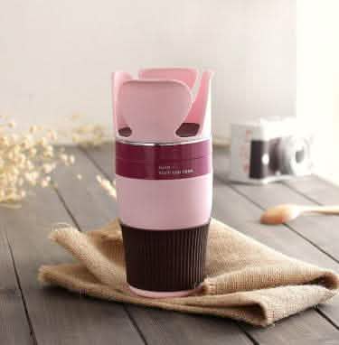 Car Cup Holders - ABS Rubber Door Mount Drink Stand - Vezir