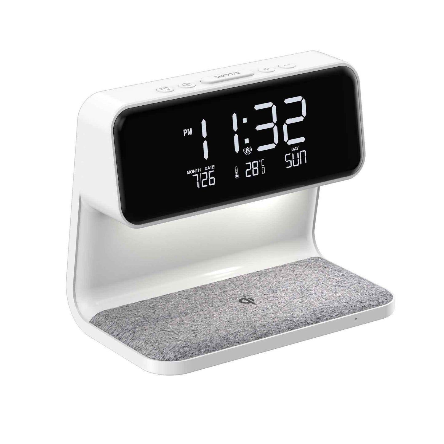 Luxury Smart Bedside Station - 3-in-1 Wireless Charging Hub - Vezir