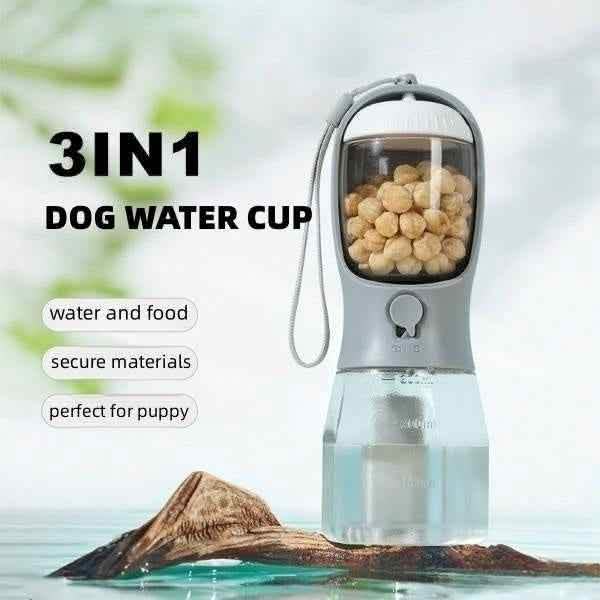 Elite 3-in-1 Dog Water Cup - Multi-Functional Travel System - Vezir