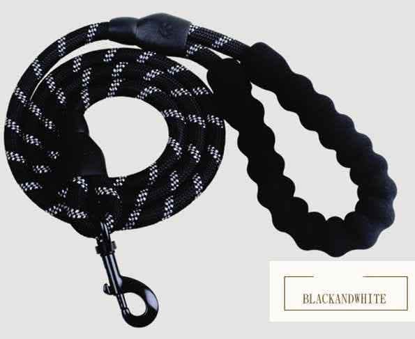 Reflective Dog Leash - Nylon Pet Training Rope for All Sizes - Vezir