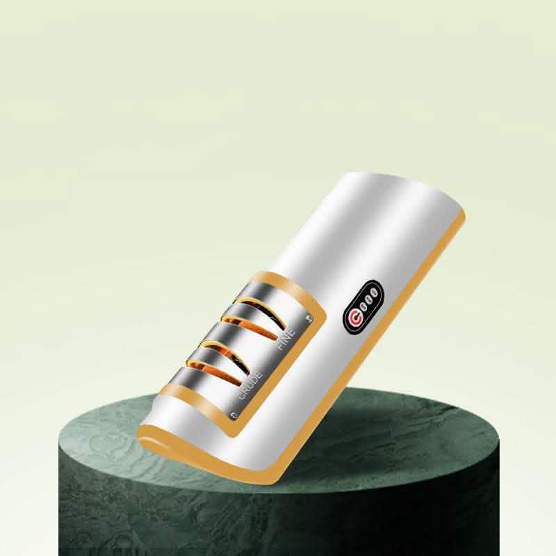 USB Rechargeable Electric Knife Sharpener - Automatic Kitchen Tool - Vezir