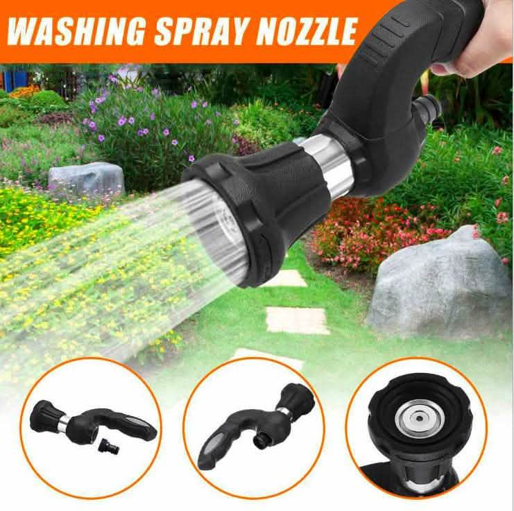 Mighty Power Hose Nozzle - High-Pressure Garden Car Washer - Vezir