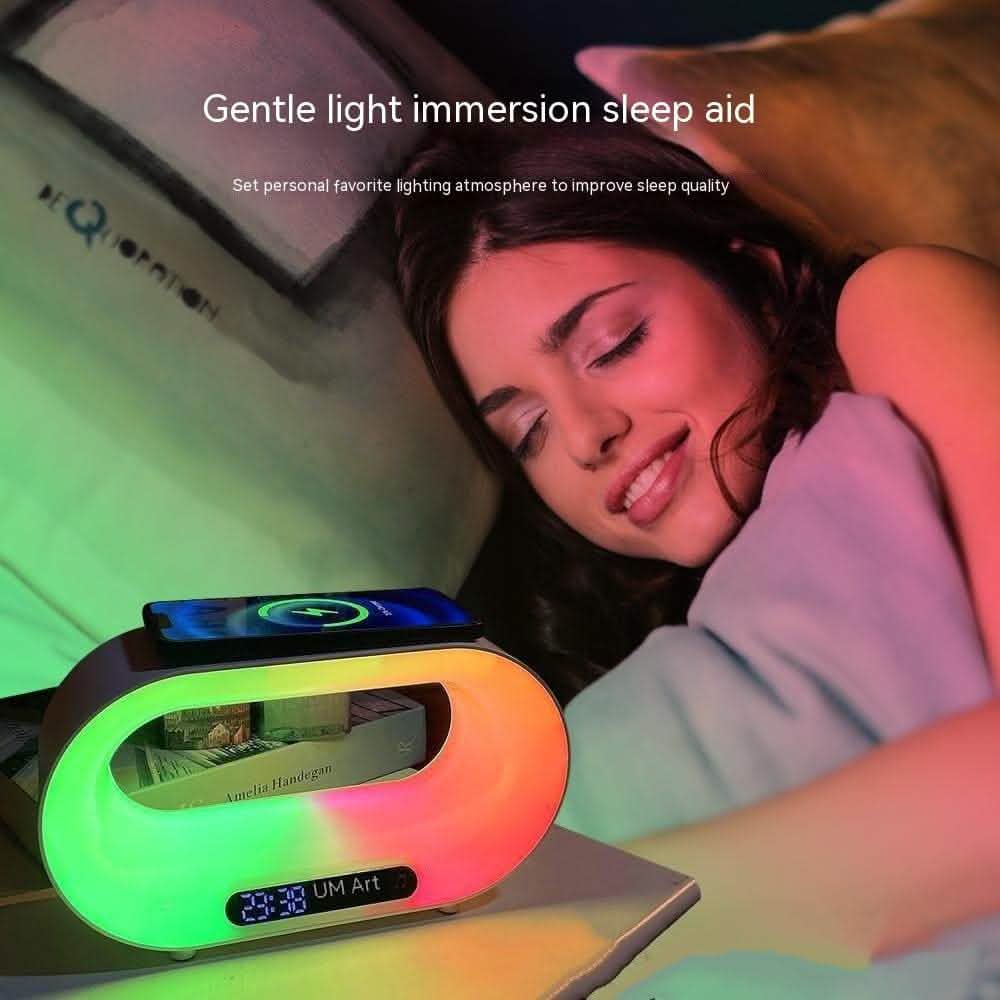 3-in-1 LED Night Light - APP Control RGB Wireless Charger - Vezir