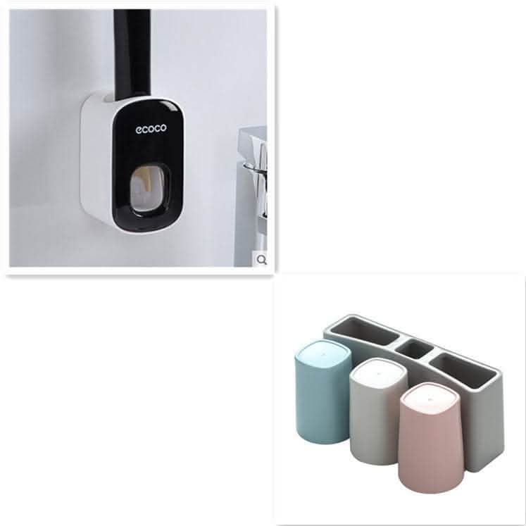 Automatic Toothpaste Dispenser - Wall Mount Bathroom Set - Vezir