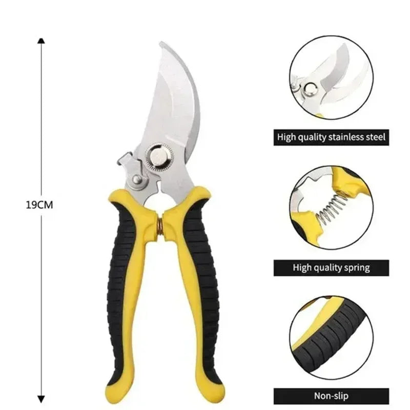 ProGrip Precision Pruning Shears – Sharp, Durable, and Comfortable for Every Gardener