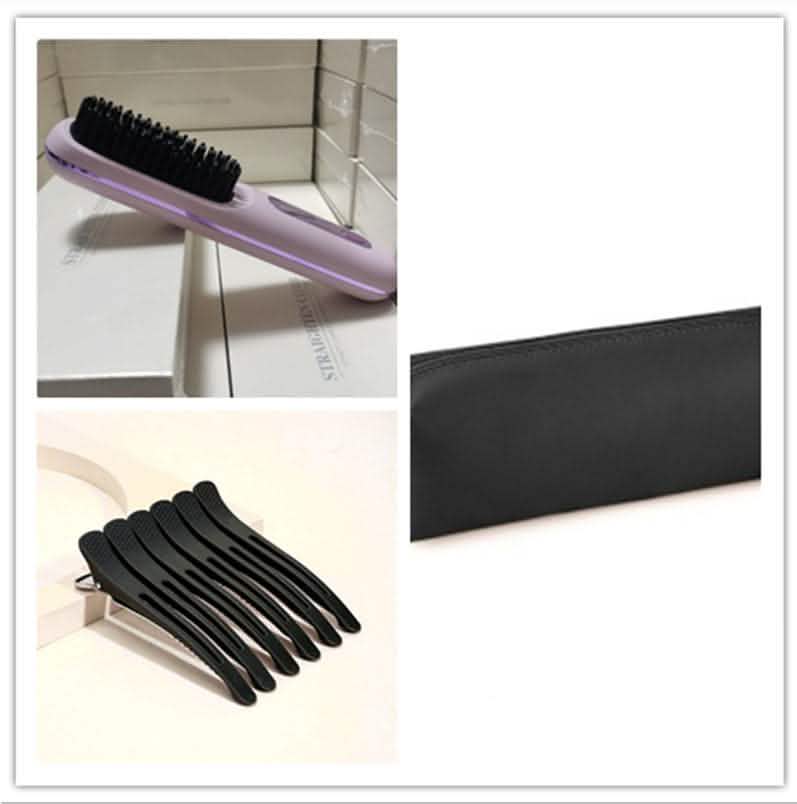 2-in-1 Wireless Hair Straightener - USB Charging Hot Curler - Vezir