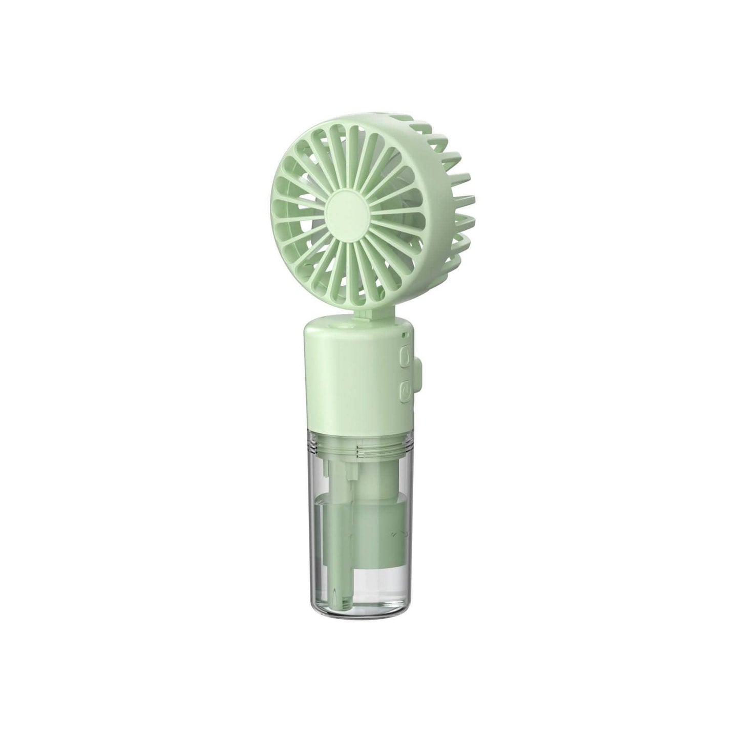 Portable Spray Mist Fan - 4-Speed USB Rechargeable Cooler - Vezir