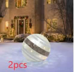 60CM Inflatable Christmas Ornament - Giant PVC Decor