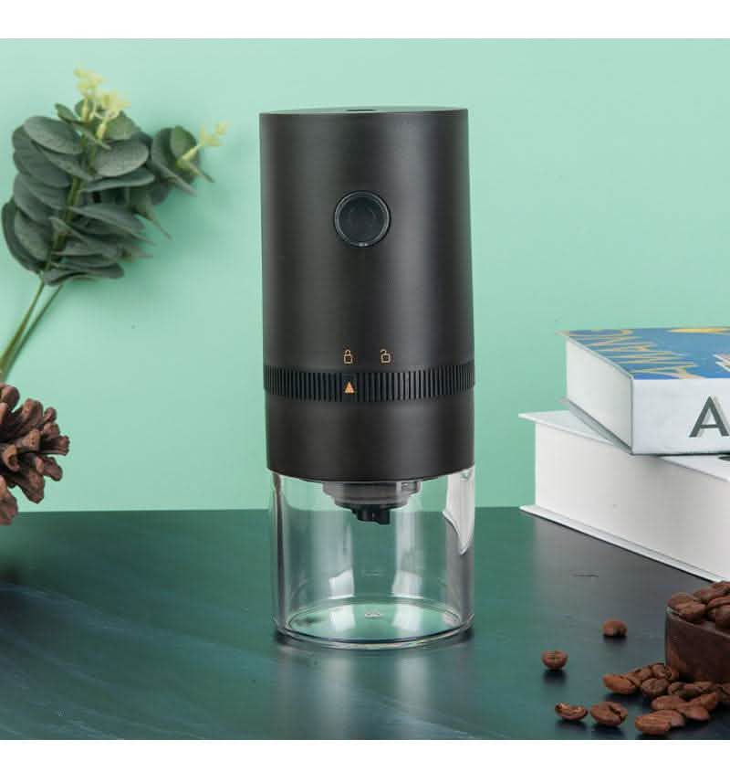 Portable Electric Coffee Grinder - USB-C Ceramic Burr Mill - Vezir