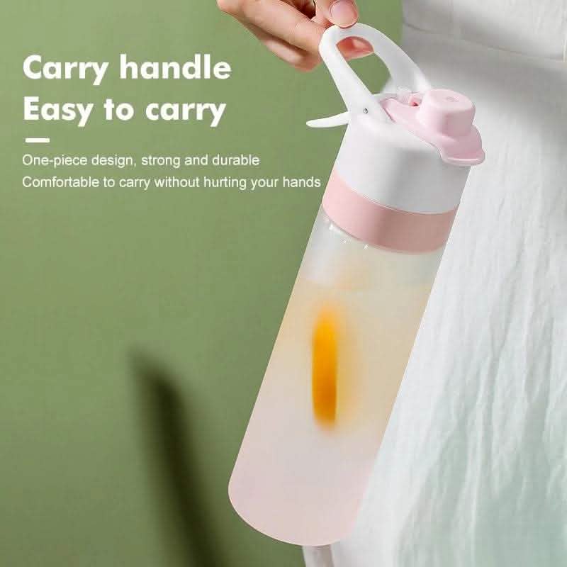 Spray Water Bottle - Large Capacity Outdoor Sports Fitness Cup - Vezir