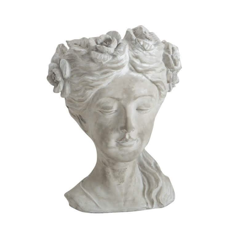 Garden Portrait Statue - Flower Decoration Art Ornament - Vezir