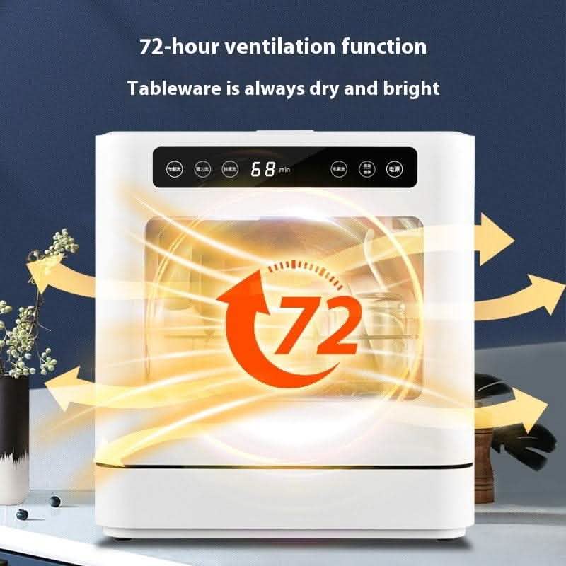 Compact Desktop Dishwasher - Installation-Free Automatic - Vezir