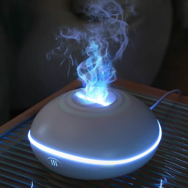 Car Aroma Diffuser - Colorful Flame Simulation Atomizer - Vezir