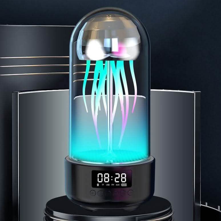 3-in-1 Colorful Jellyfish Lamp - Smart Bluetooth Speaker Clock - Vezir
