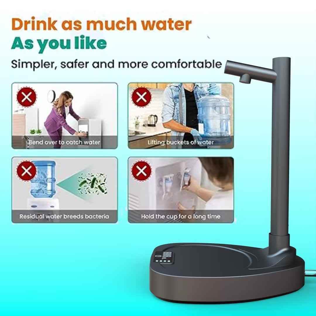 Automatic Water Dispenser - Desktop Rechargeable Pump - Vezir