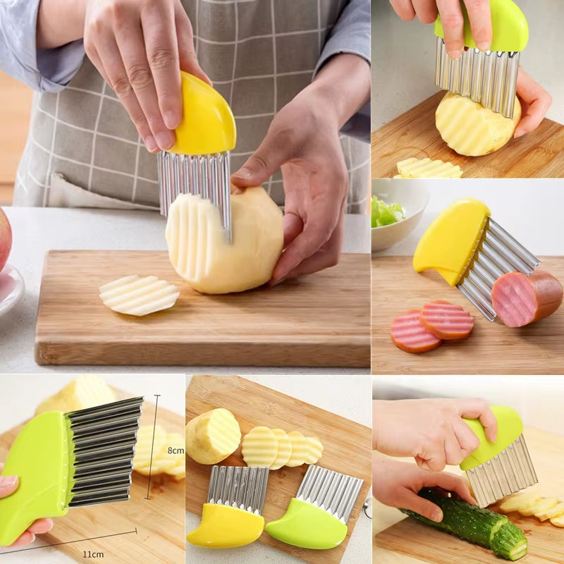 Crinkle Potato Chip Slicer