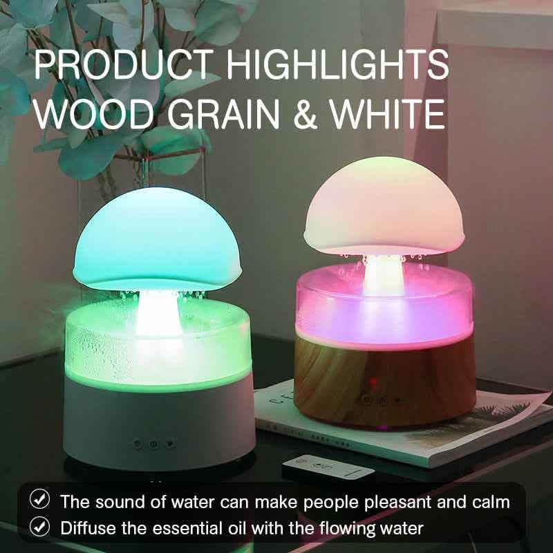 Elite Rain Cloud Humidifier - 7-Color Aromatherapy System - Vezir