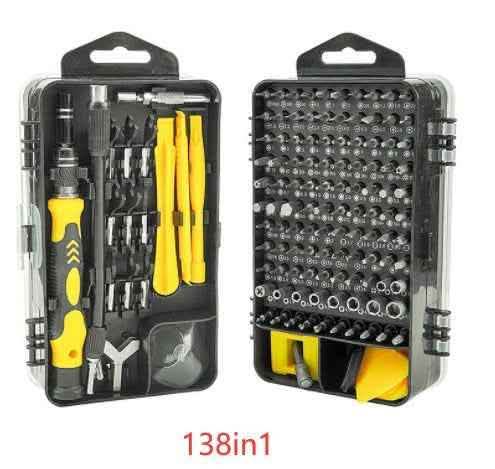 Multi-Function Screwdriver Tool Set - Chrome Vanadium Steel - Vezir