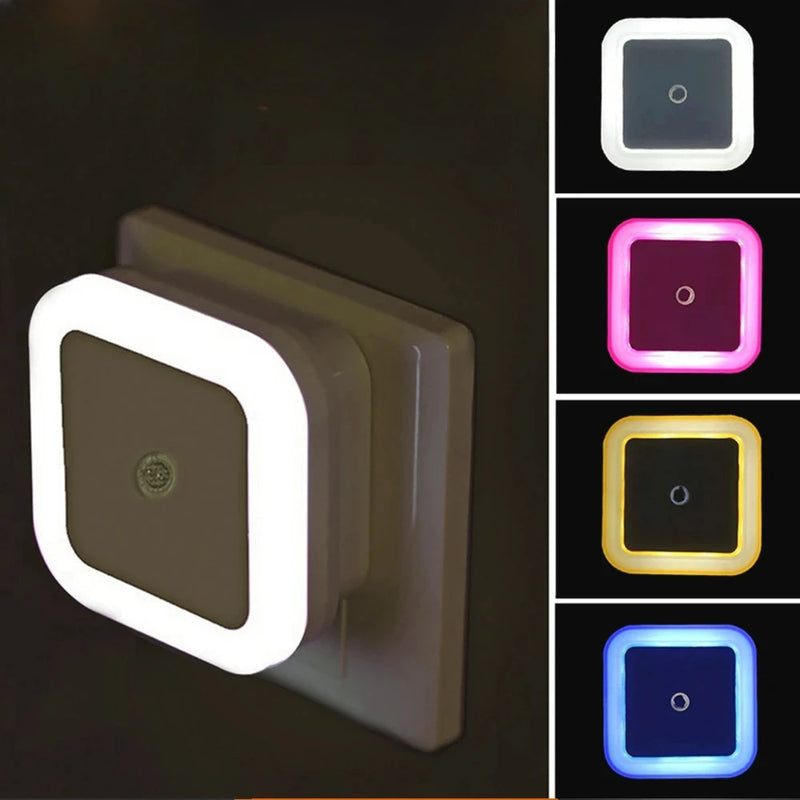 1/2PCS Wireless Night Light LED Motion Sensor Light Night Lamp Children Bedroom Bedside Table Cabinet Lighting EU/US Plug Lamps