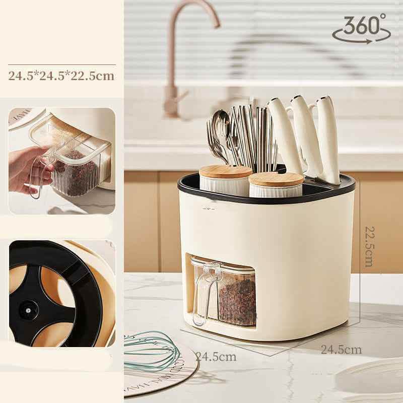 Kitchen Cutlery Storage Holder - Multi-Function Organizer - Vezir