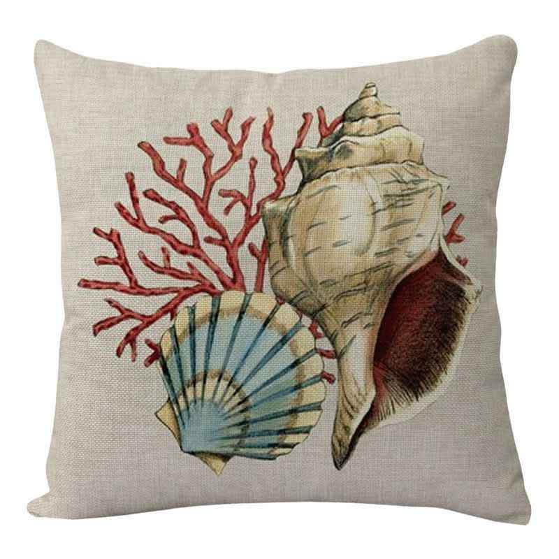 Sea Turtle Cushion Covers - Printed Throw Pillow Cases - Vezir