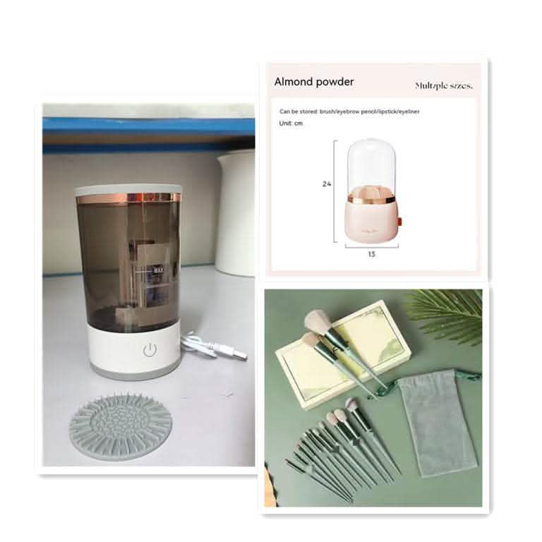 Electric Makeup Brush Cleaner - USB Charging Automatic Tool - Vezir