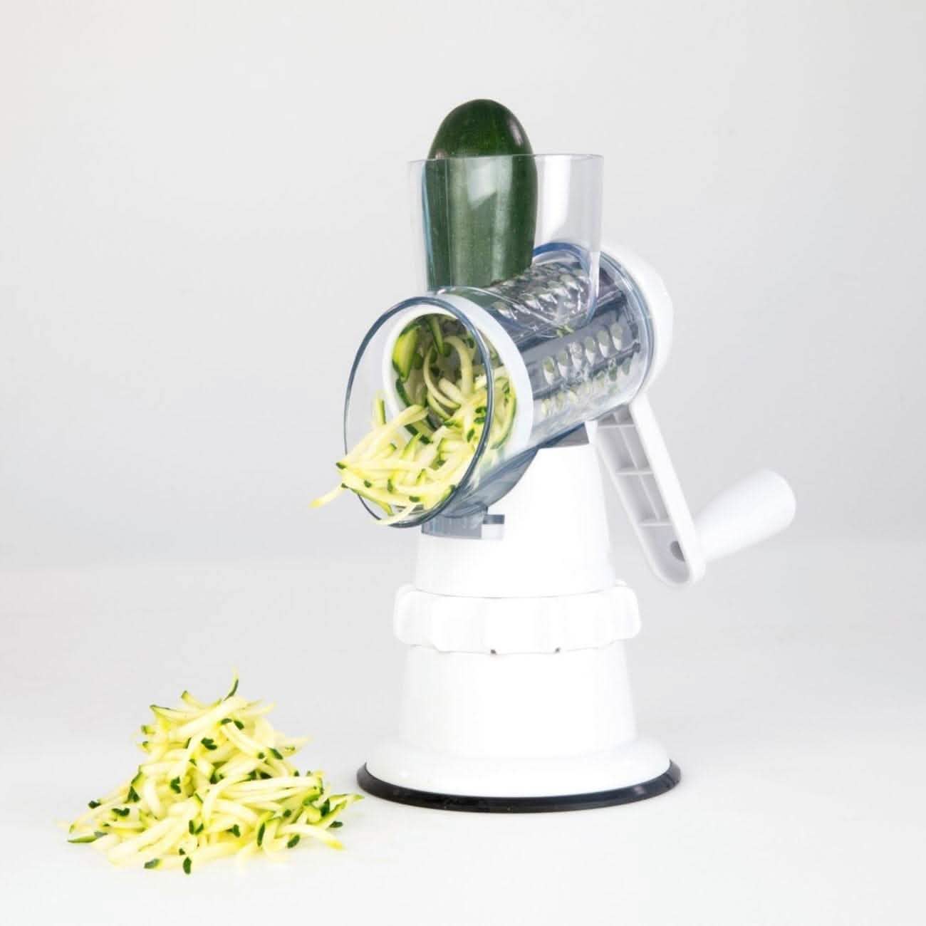 3-in-1 Vegetable Slicer - Manual Kitchen Mandolin Shredder - Vezir