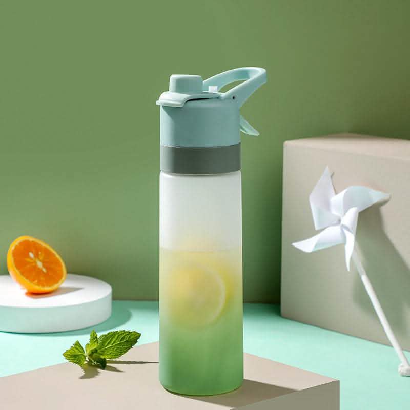 Spray Water Bottle - Large Capacity Outdoor Sports Fitness Cup - Vezir